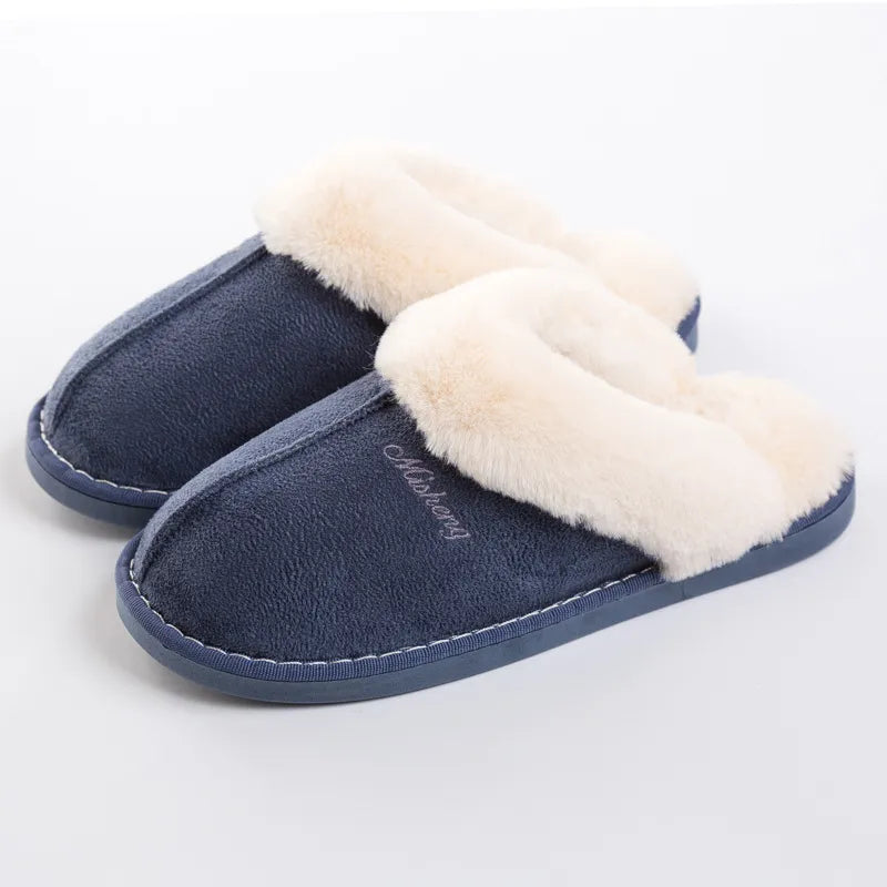 Waterproof Winter Slippers – Non-Slip Indoor House Shoes