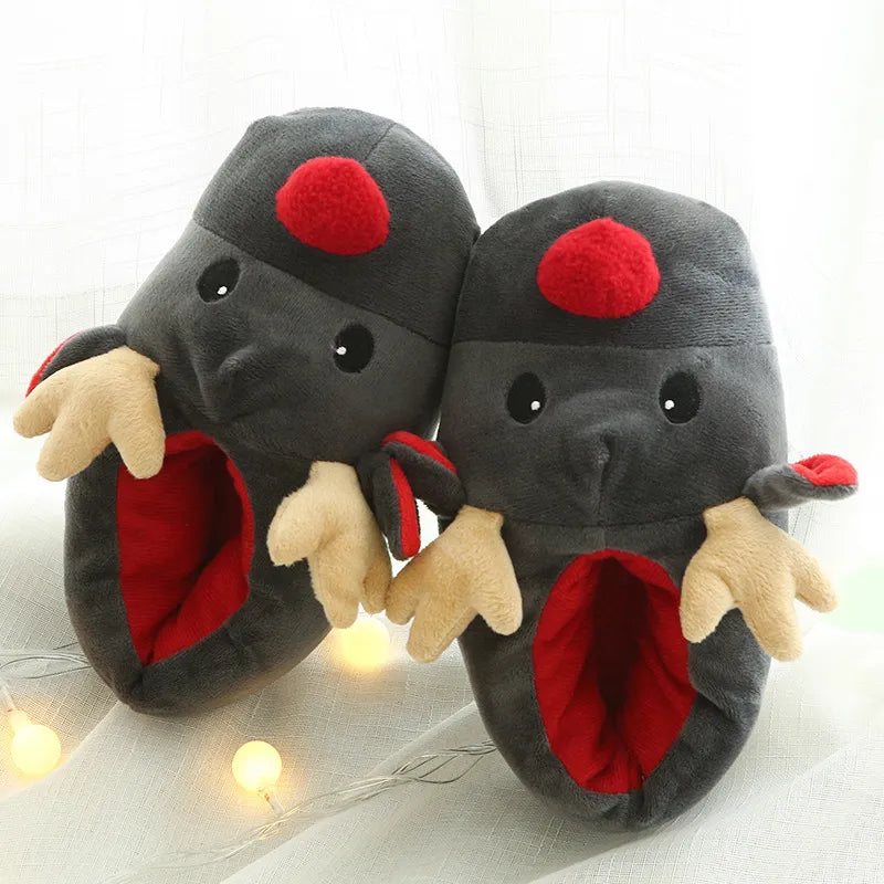 Christmas Reindeer Slippers – Cozy Shoes for the Holidays
