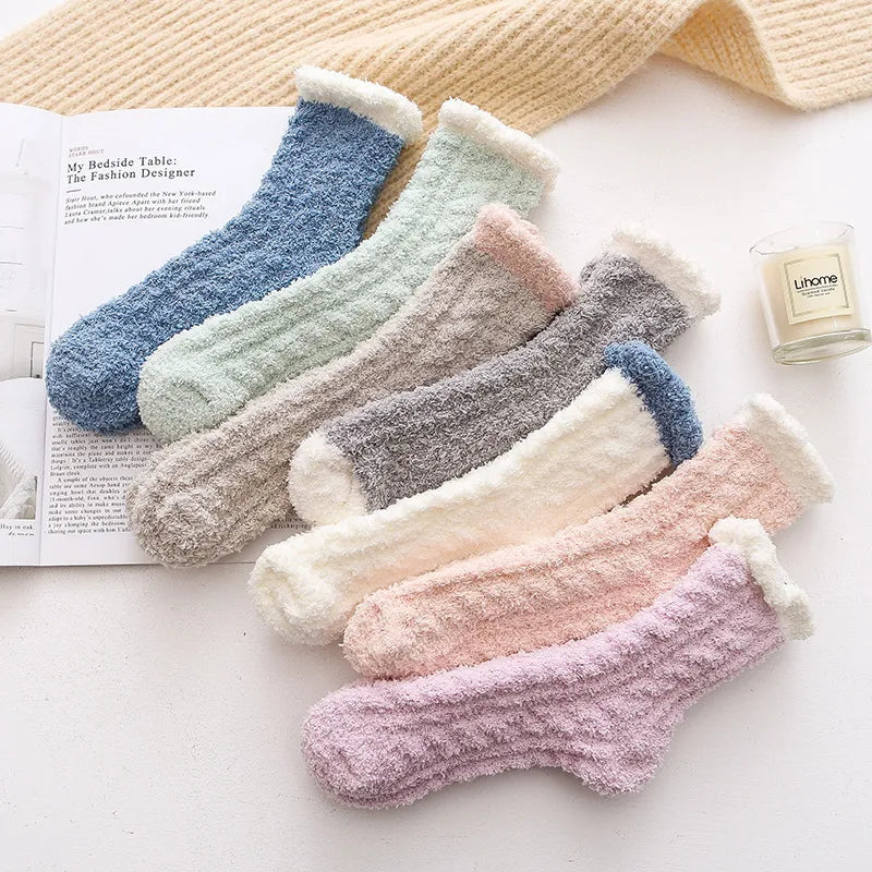 Cozy Winter Socks | 5 Sets Included