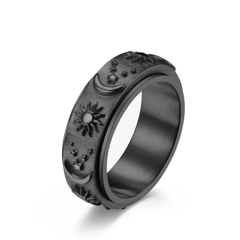 Anti-Anxiety Decompression Steel Ring