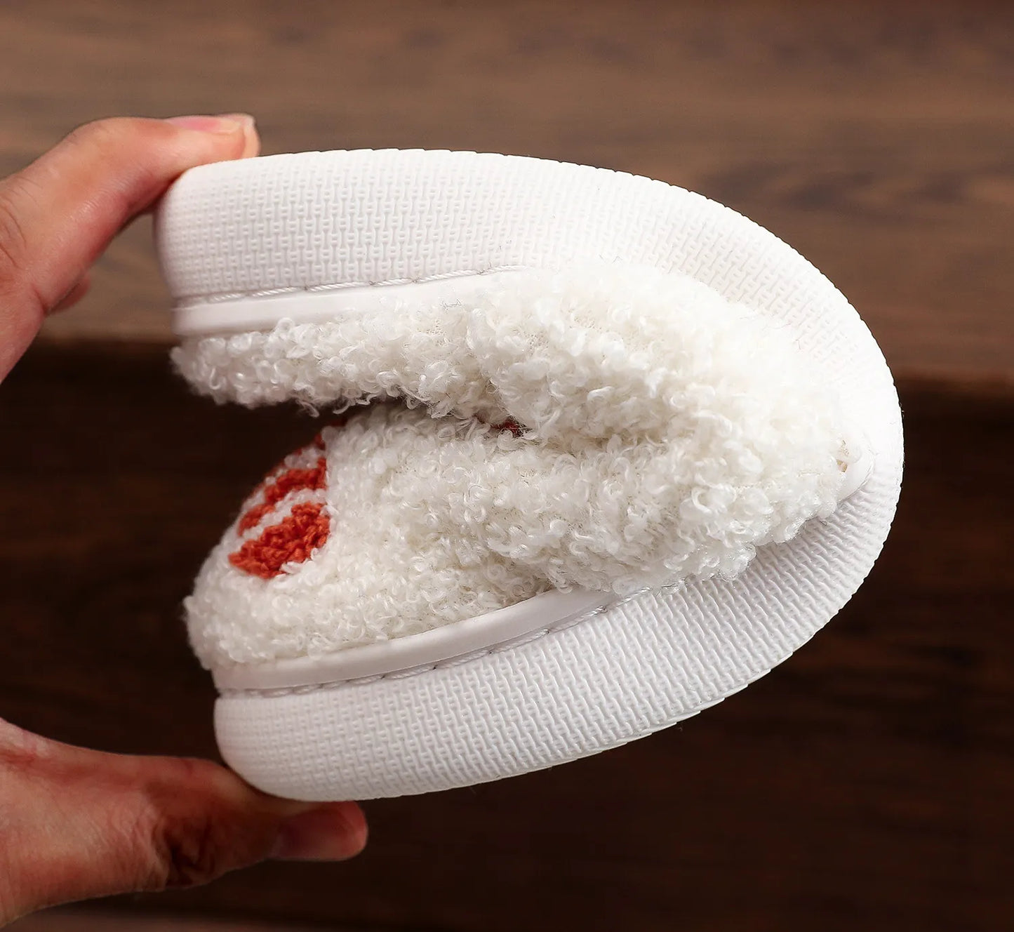 Gingerbread Cozy Christmas Slippers Warm Winter Home Shoes