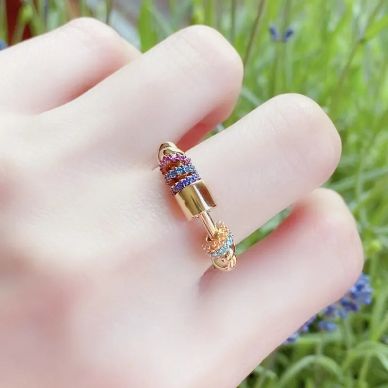 Good Luck Fidget Anxiety Ring