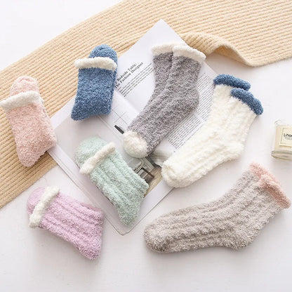 Cozy Winter Socks | 5 Sets Included