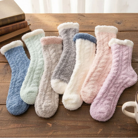 Cozy Winter Socks | 5 Sets Included