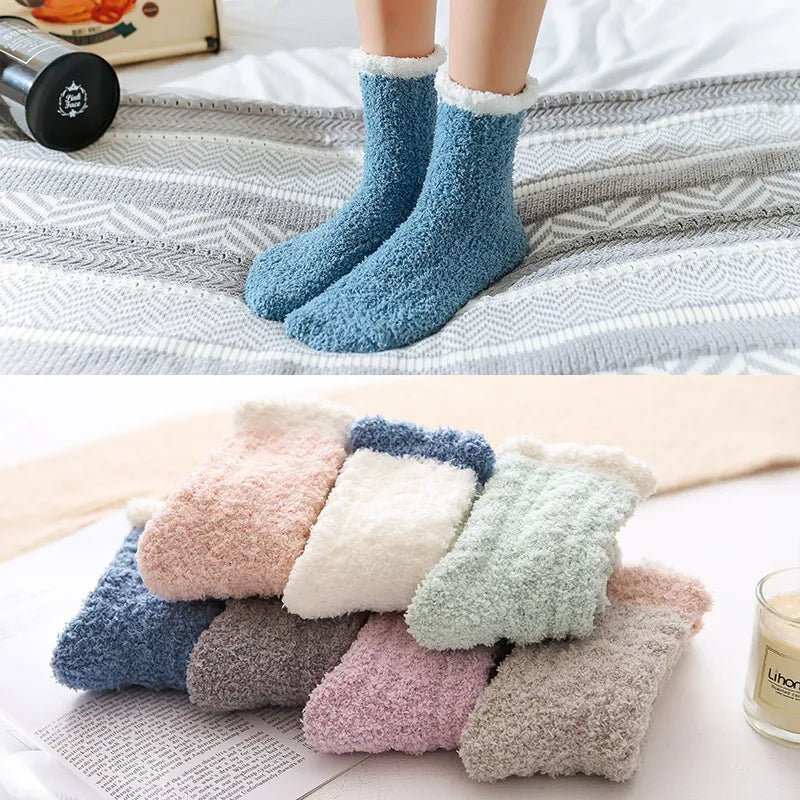 Cozy Winter Socks | 5 Sets Included