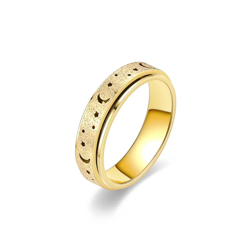 Anti-Anxiety Decompression Spinner Ring